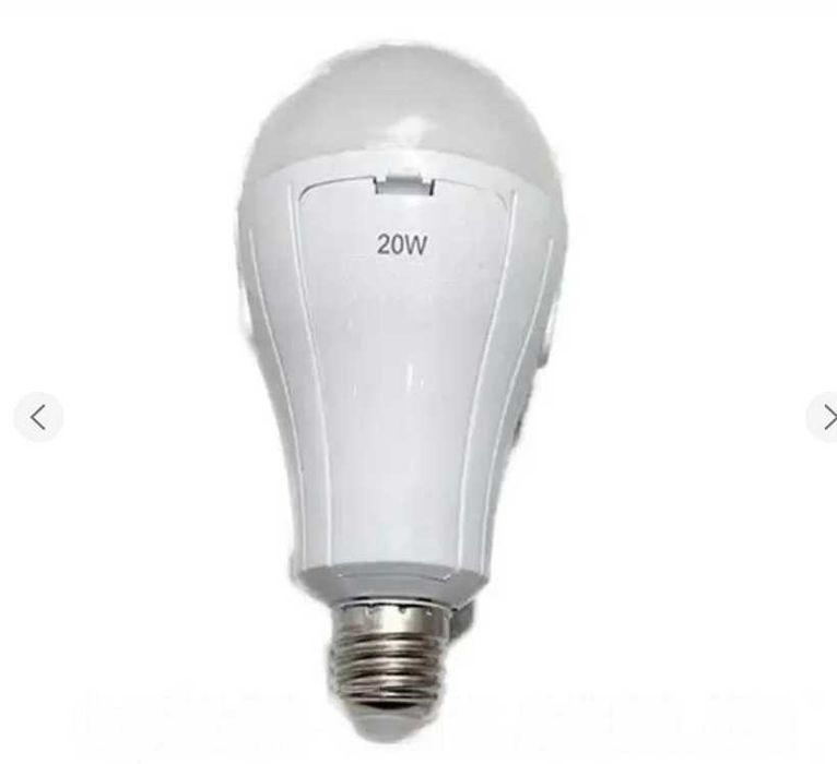 Світлодіодна лампочка Alfarid 20W Е27 220V LED на акумуляторі лампа