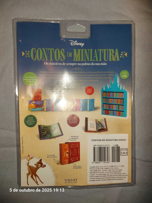 Frozen 2 Mini livro Disney NOVO