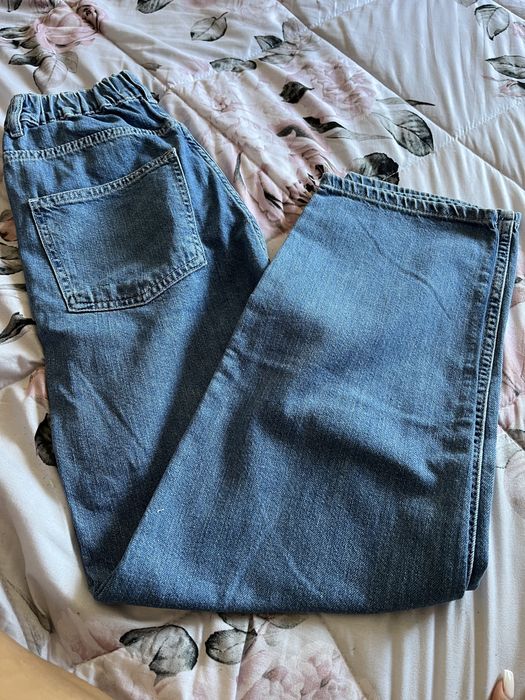 Calças de ganga cintura subida, Zara