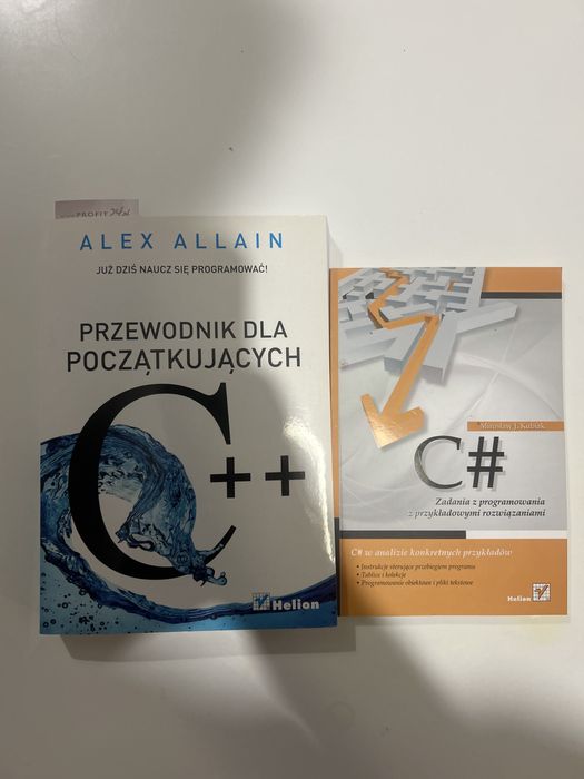 Ksiazki Programowanie C++ i C#
