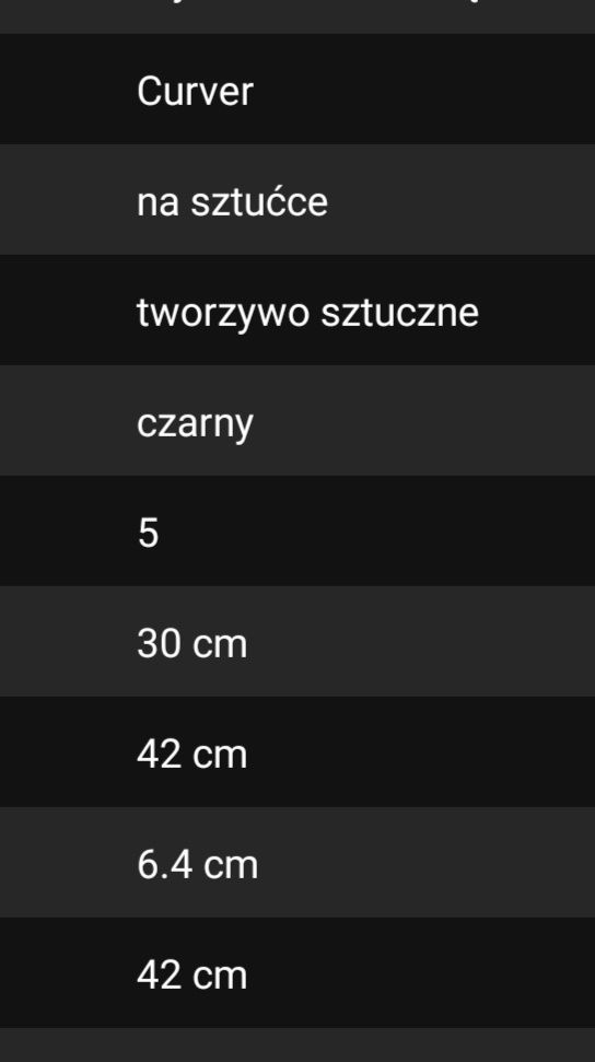 Segregator (pojemnik) taca na sztućce CURVER rozsuwany (regulowany)