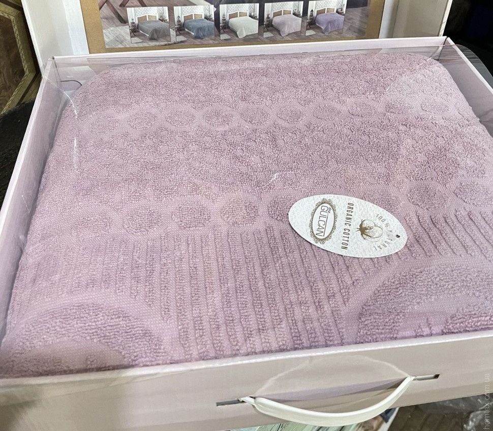 Махрові простирадла в коробці. Туреччина. 500гр/м.кв. 200х220см.