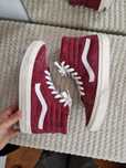 Высокие красные кеды ванс vans sk8 high 39 р 25 см