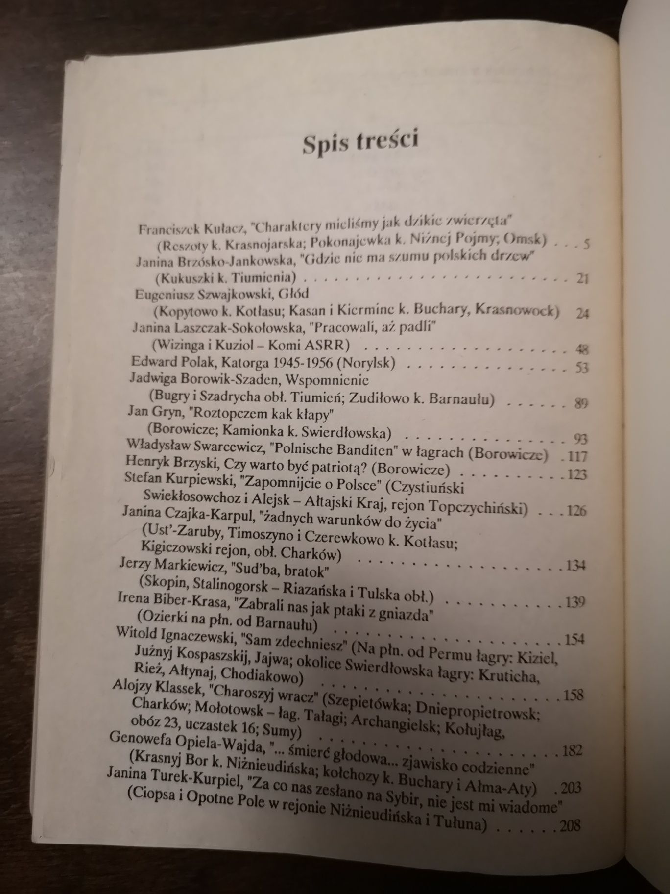 Wspomnienia Sybiraków 4 Janusz Przewłocki