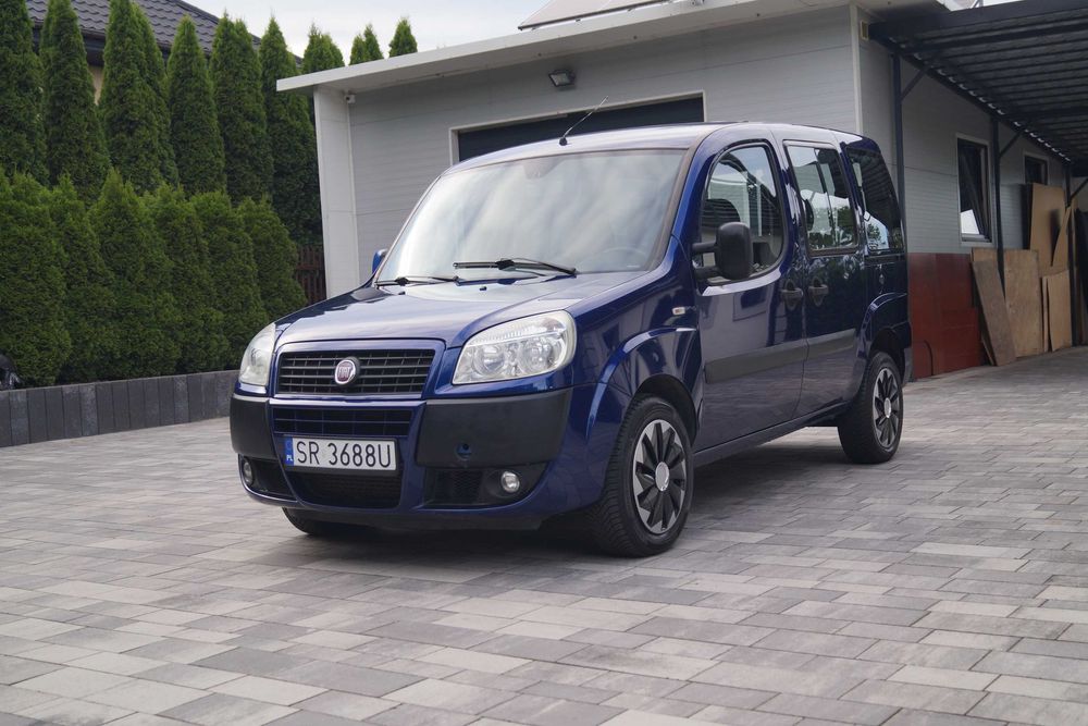 Fiat Doblo 1.3 85km 5-Osób Klima EL. Super Stan