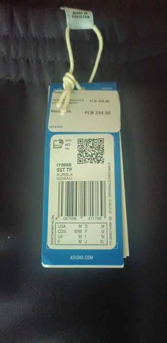 Dres adidas czarny rozmiar m