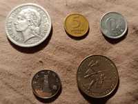 Zestaw monet 1 Polska i zagranica