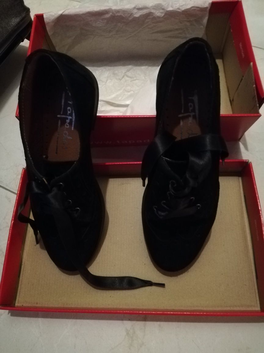 Oxford shoes pretos