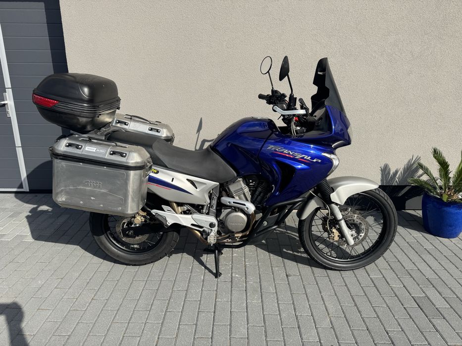 Honda Transalp xl650. kufry