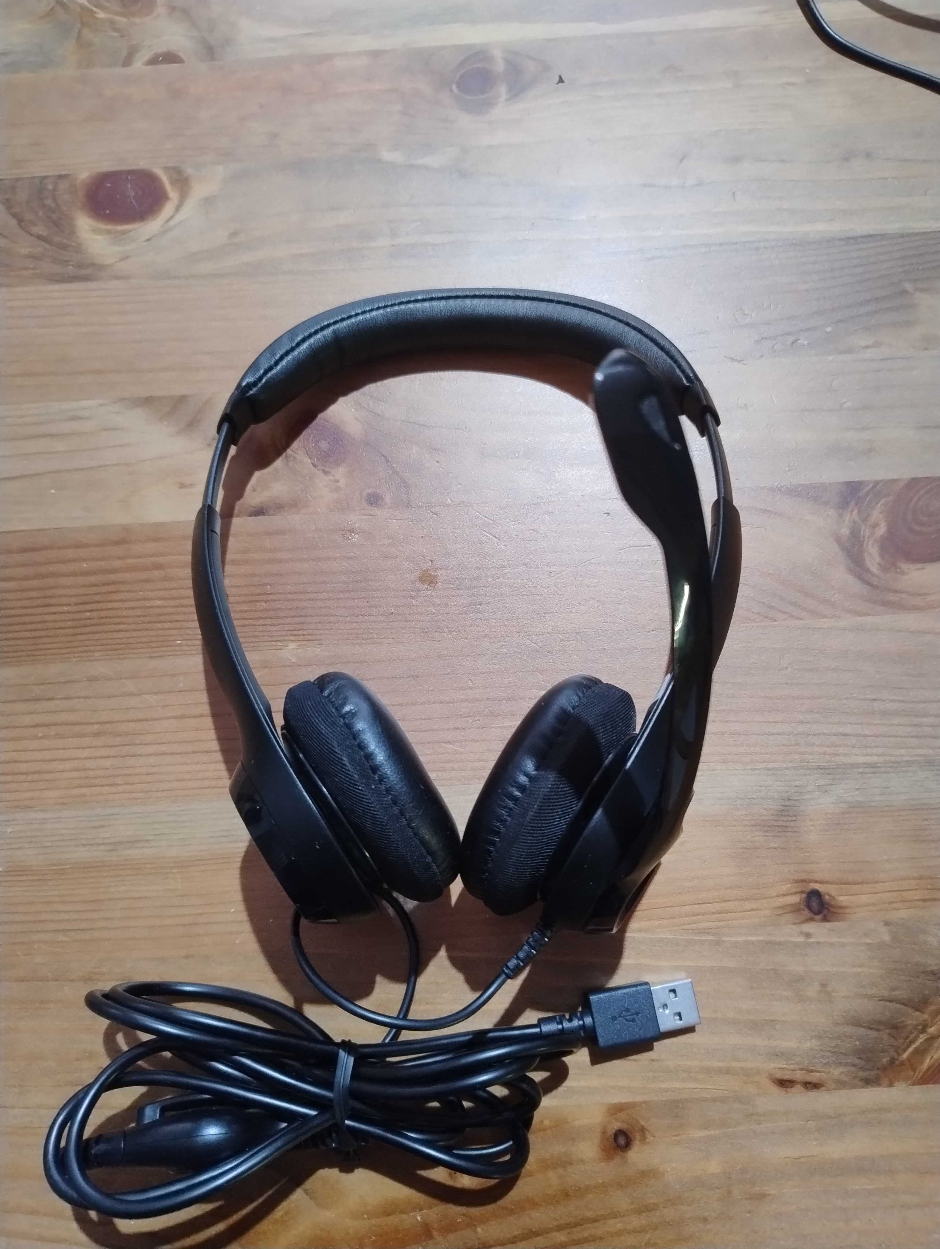Słuchawki Logitech USB Headset H390 USB z mikrofonem