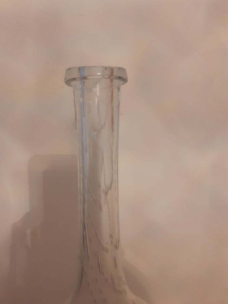 Jarra vidro com bolhinhas