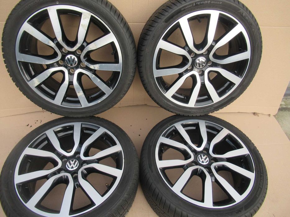ALU+Opony zima R18 Golf 5,6,7, Passat,Jetta,Caddy,A3,Octavia,Leon 5739