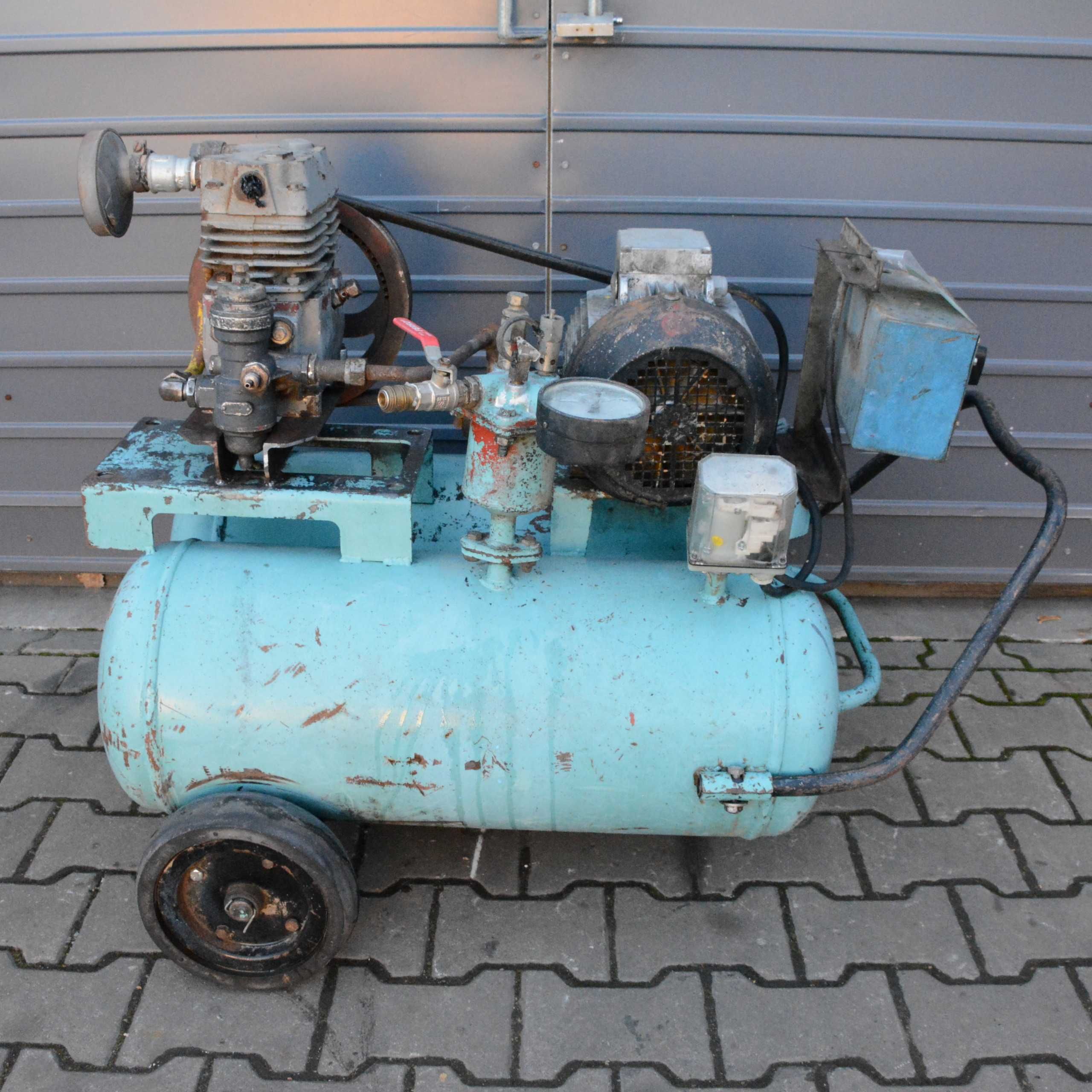 Sprężarka kompresor 4,0kW niesprawna