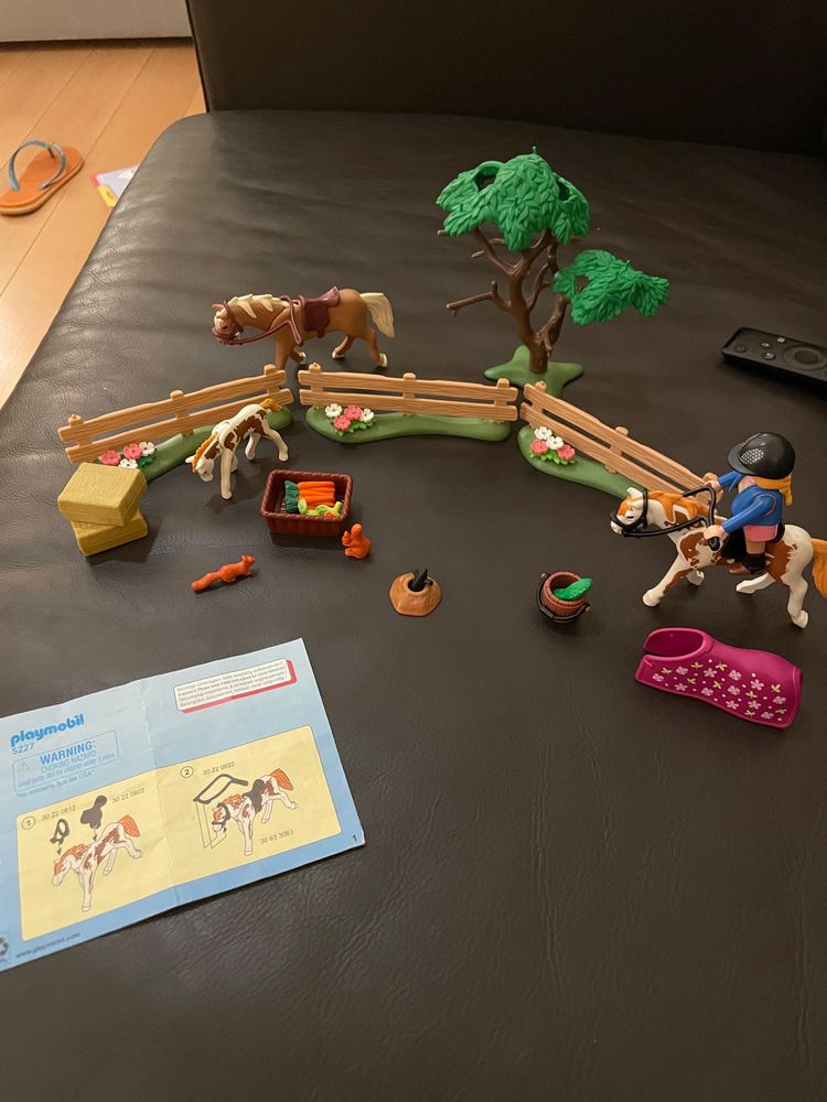 Playmobil quintinha cavalos