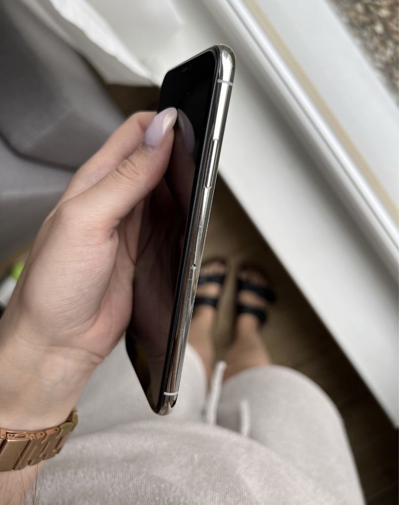 Iphone XS silver stan bdb