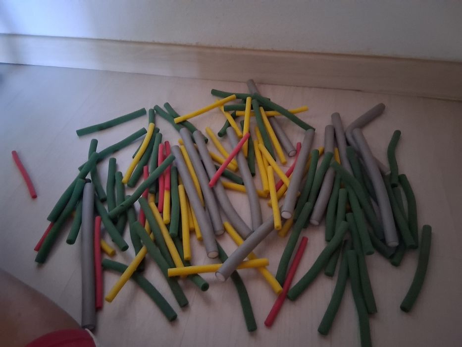 Rolos para fazer ondelacao, ou mise de rolos