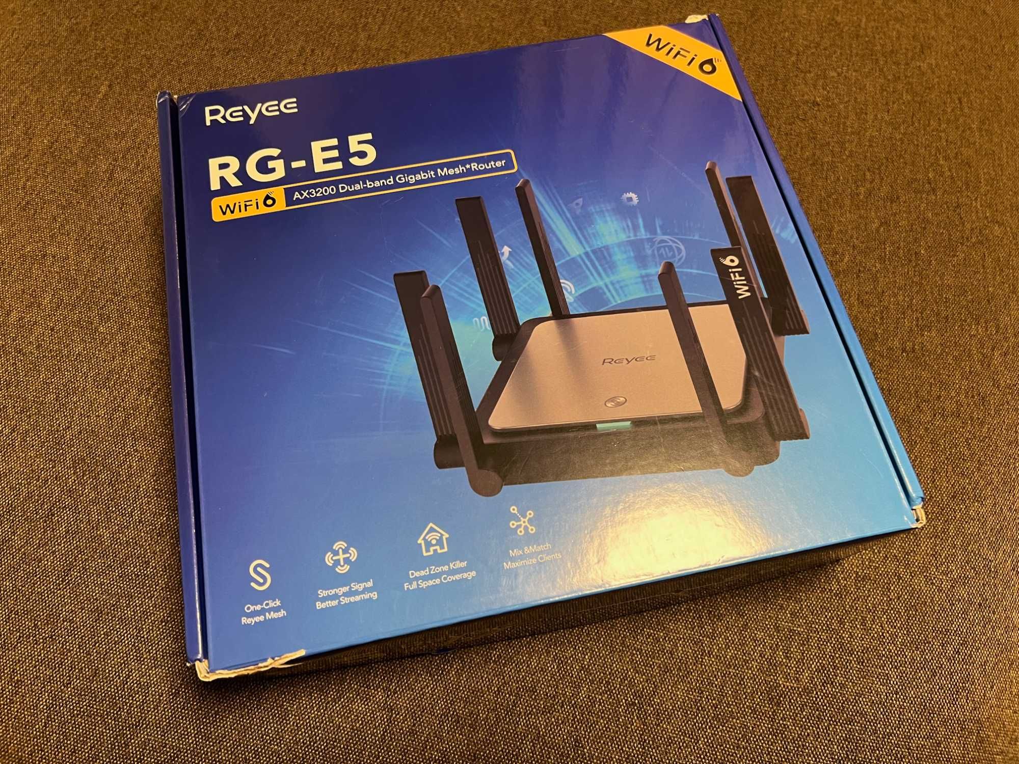 Wi-Fi 6 Роутер (маршрутизатор) Ruijie Reyee RG-E5 RG-EW3200GX PRO