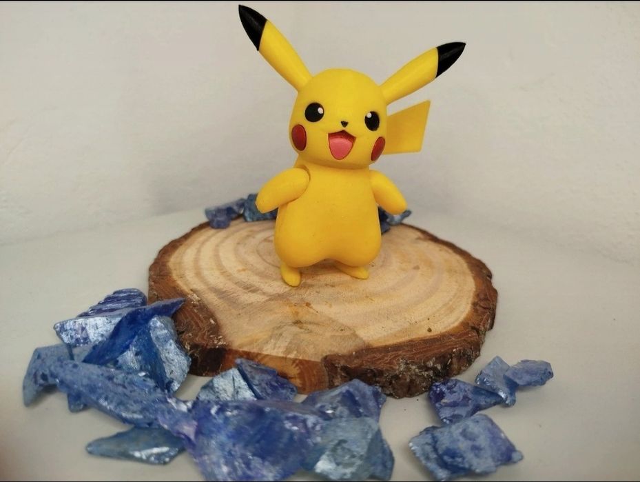 Pokemon pikachu articulado - novo