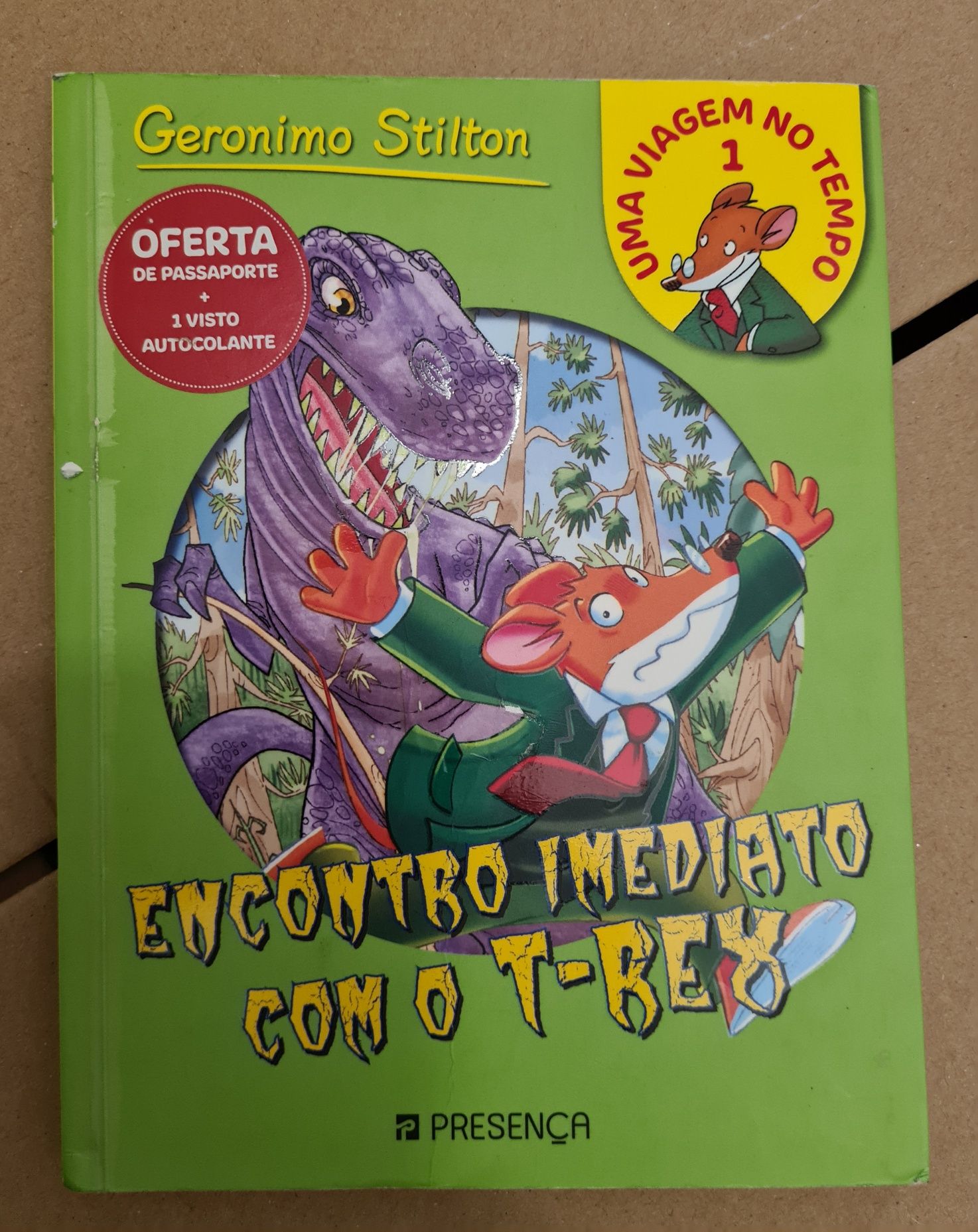 Geronimo Stilton - Encontro imediato com o TRex