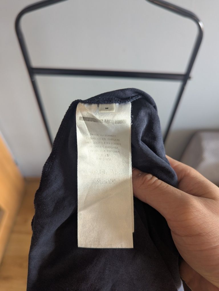 Alexander McQueen basic logo shirt koszulka męska M