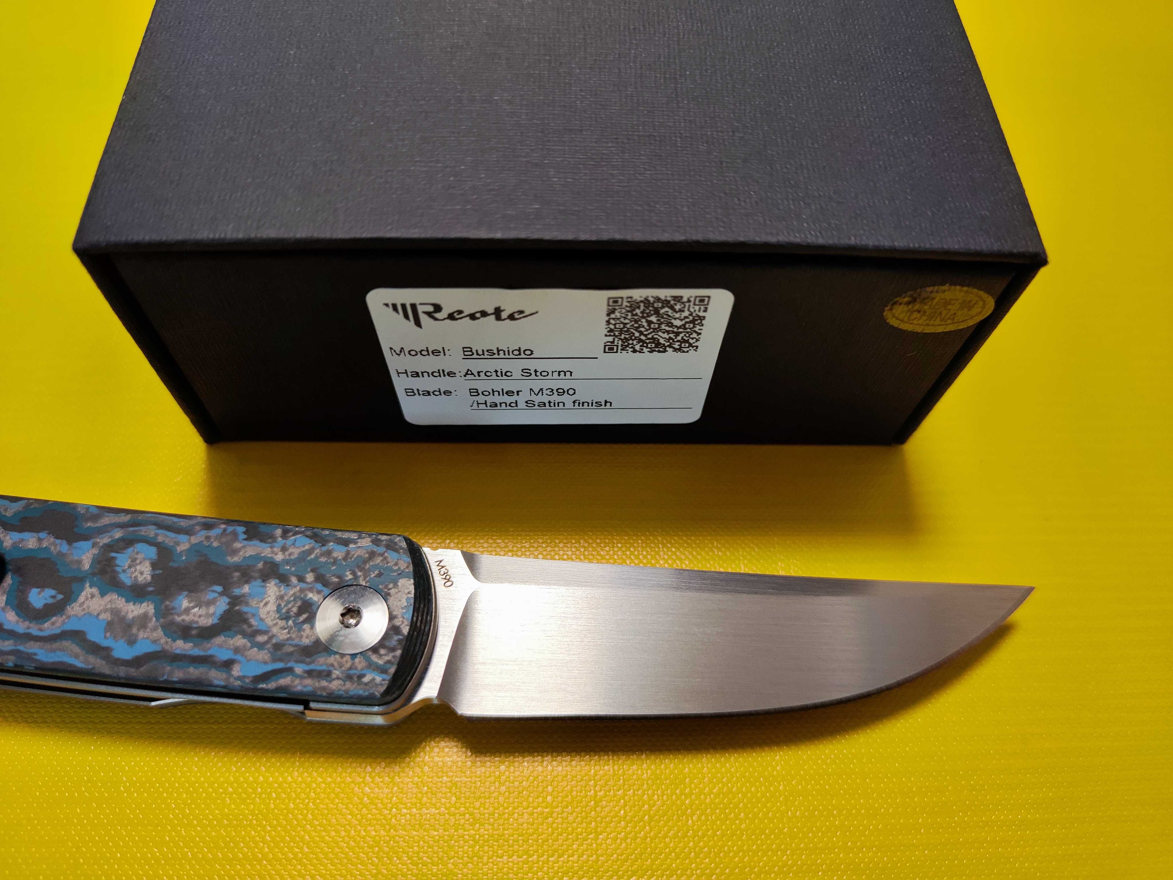 Reate Bushido Fat Carbon M390