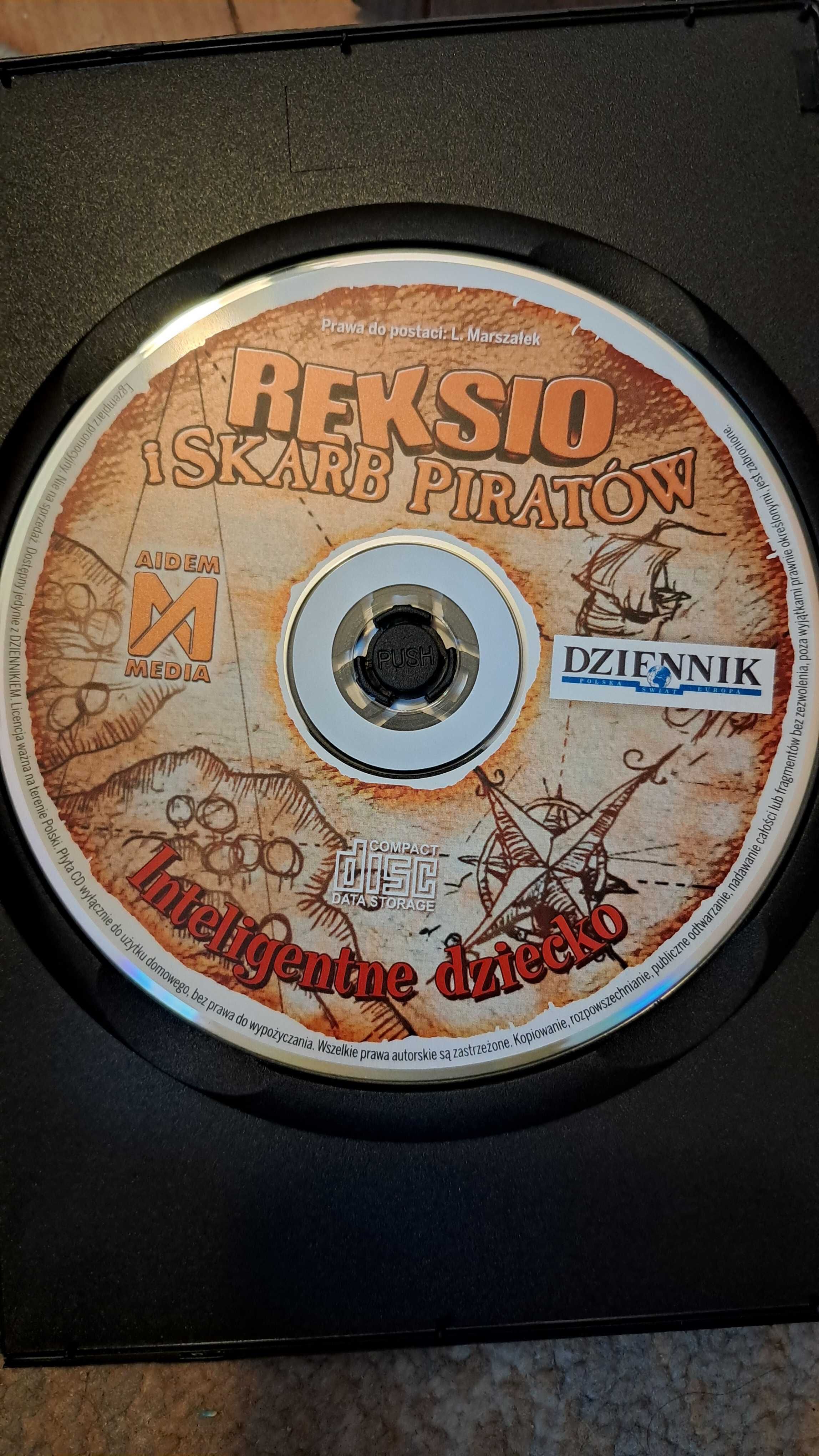 Gra Edukacyjna Reksio Skarb Piratów CD rarytas