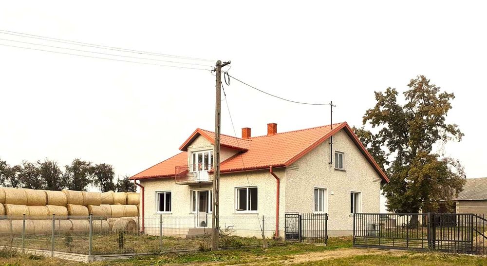 Sprzedam dużą działkę z domem i zabudowaniami gospodarczymi- siedlisko