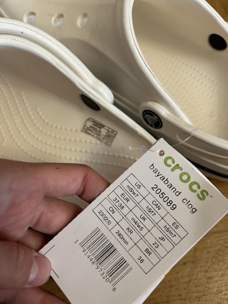 crocs крокси білі