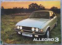 Prospekt Austin Morris Allegro 3 rok 1979