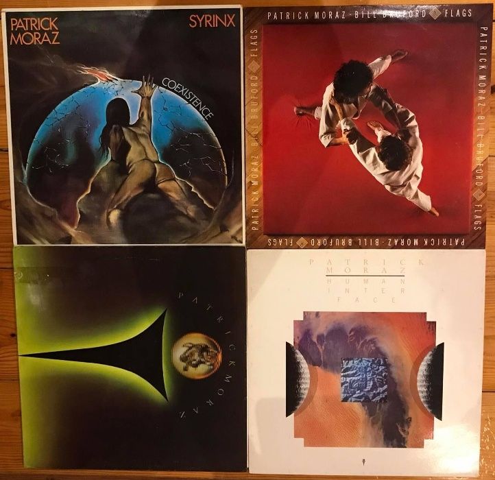 Lote Vinil - Patrick Moraz (teclista dos YES) - 4 Lps