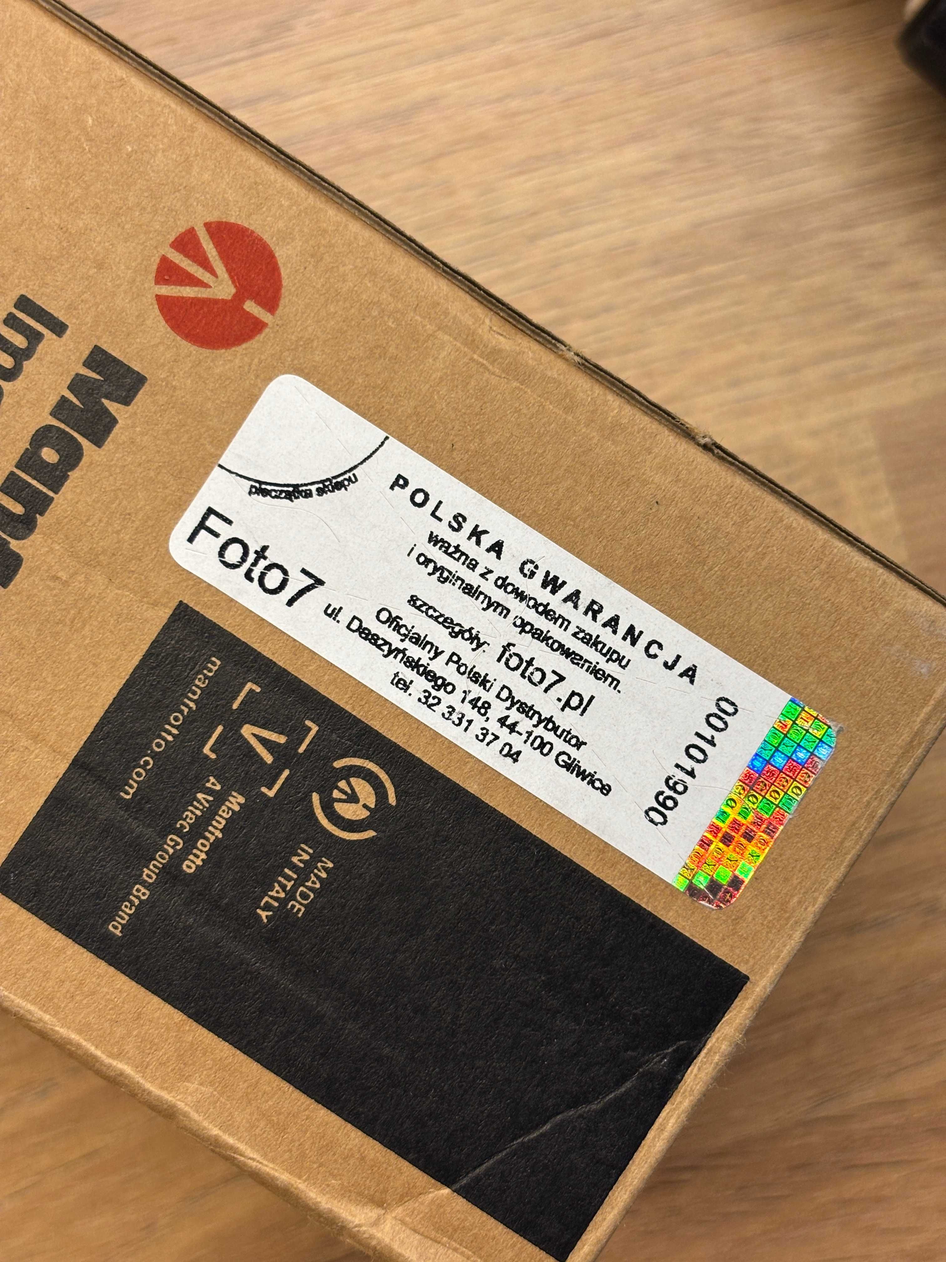 Monopod Manfrotto Element MII MMELMIIA5BK Czarny