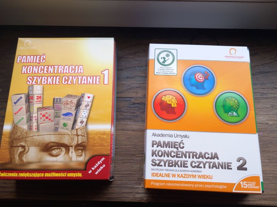 Akademia umysłu na DVD część 1 i 2