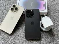 iPhone 14 Pro 512GB GOLD ZŁOTY Rose Black Czarny Grafit BAT98% FV23%