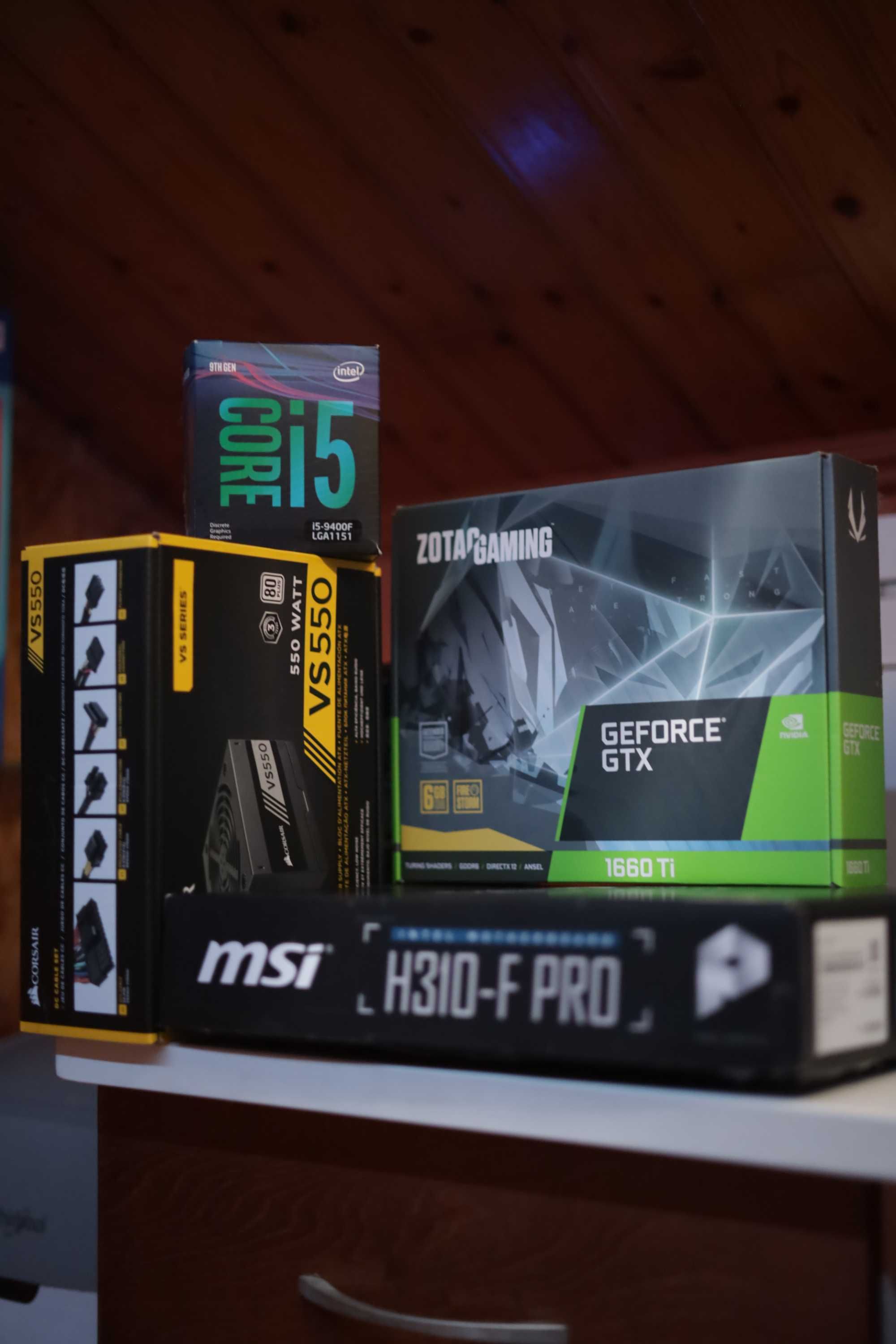 PC Gaming – GTX 1660 Ti + i5-9400F – Pronto a Jogar!