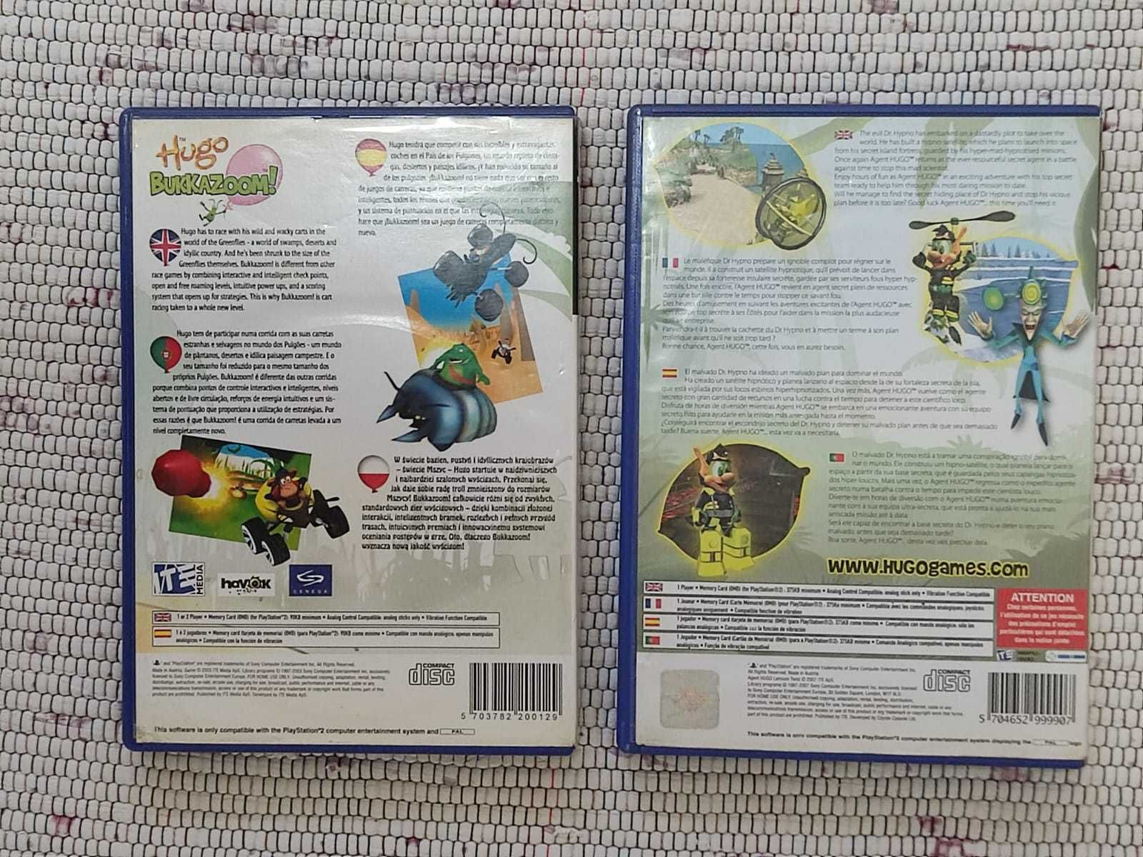 Jogos Hugo Playstation 2 Bukkazoom Lemoon Twist