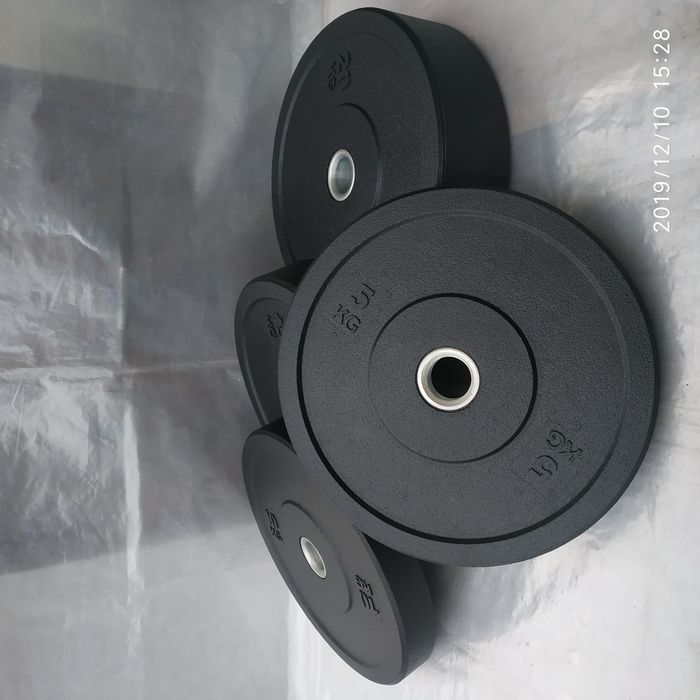 Блины бамперные (обрезиненные) олимпийские диски