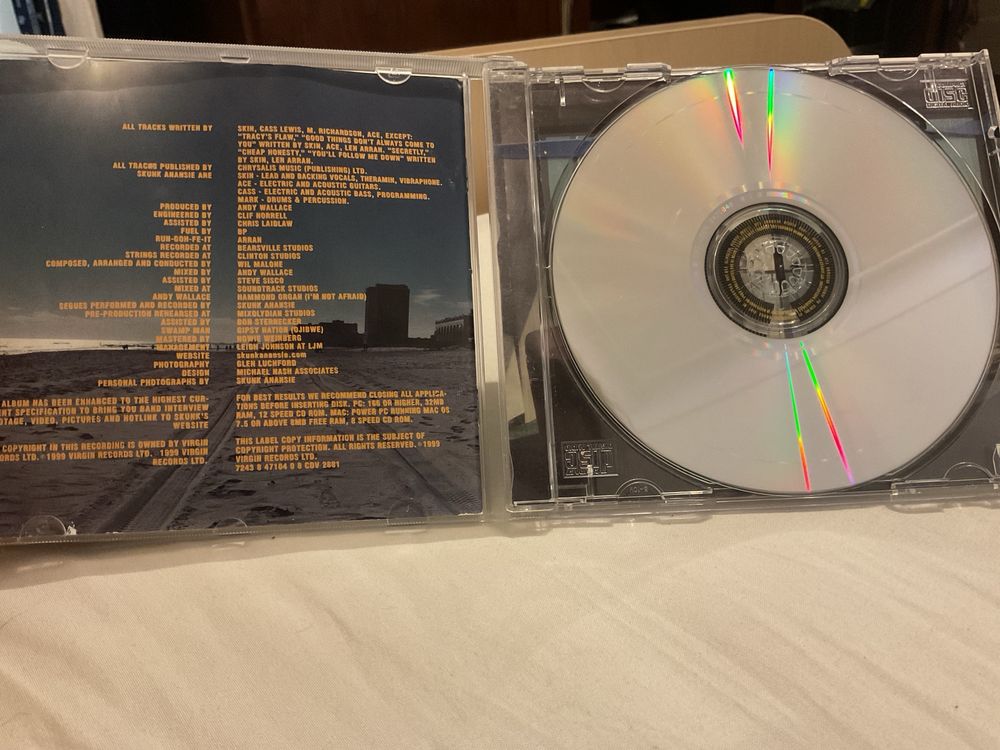 Skunk Anansie Post Orgasmic Chill CD