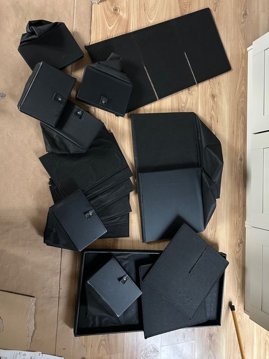 Pufa siedzisko z 6 szufladami