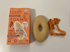 Foamie Papaya & oat milk Kostka myjąca Mydło 80g Wegańska