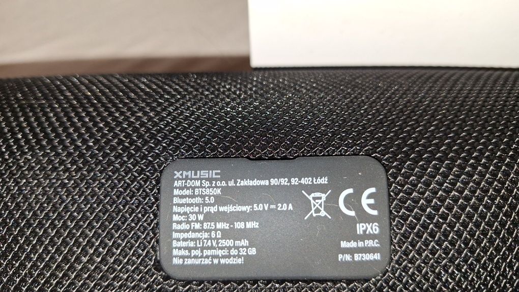 Głośniki Bluetooth X Music