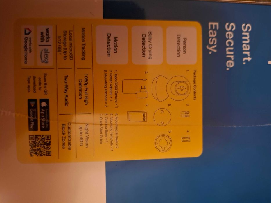Nowa Kamera internetowa WI-FI TAPO C 200