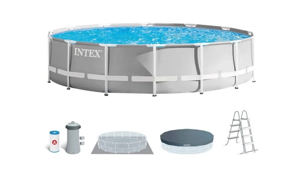 Piscina redonda INTEX Prism Frame 4,3m NOVA