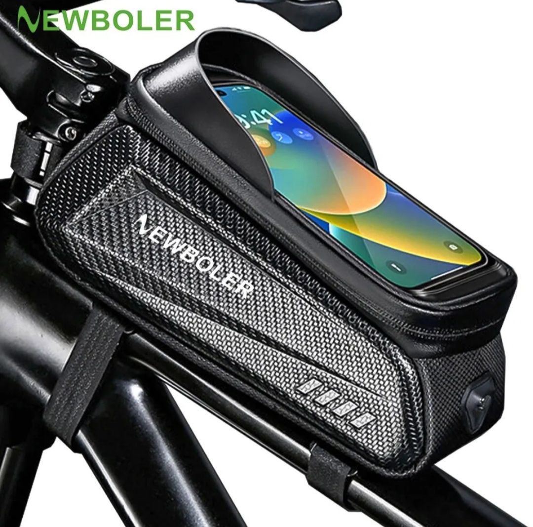 Велосумка на раму / сумка під смартфон на раму велосипеда Westbiking
