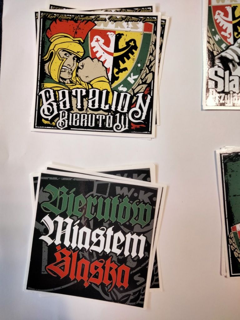Vlepki/Naklejki Śląska Wrocław FC Bierutów