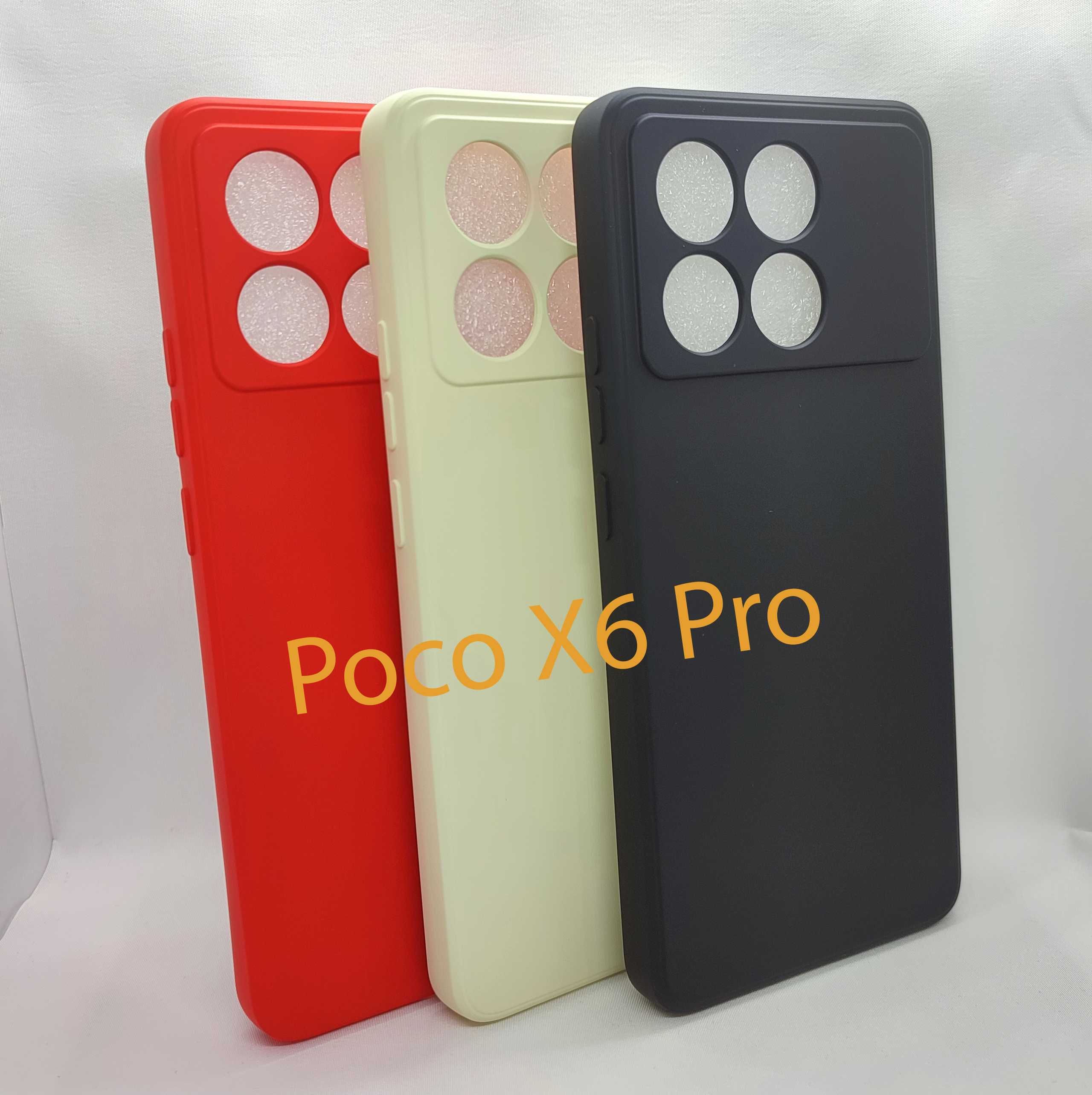 Силіконовий чохол, бампер для Poco X6 Pro