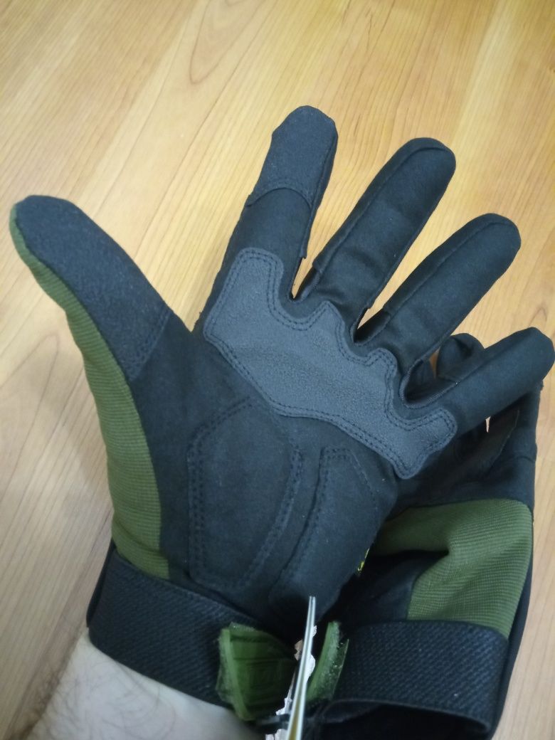 Перчатки Mechanix, рукавиці,повнопалі зелені