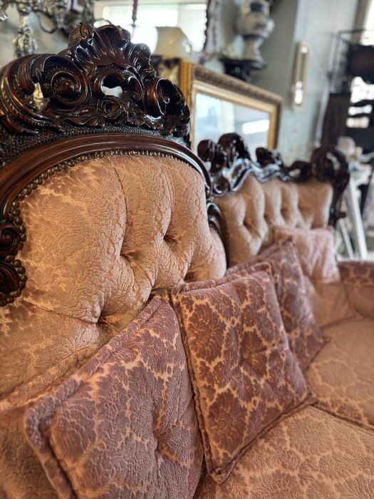 Conjunto Sofá Classico - Totalmente restaurado - Negociável