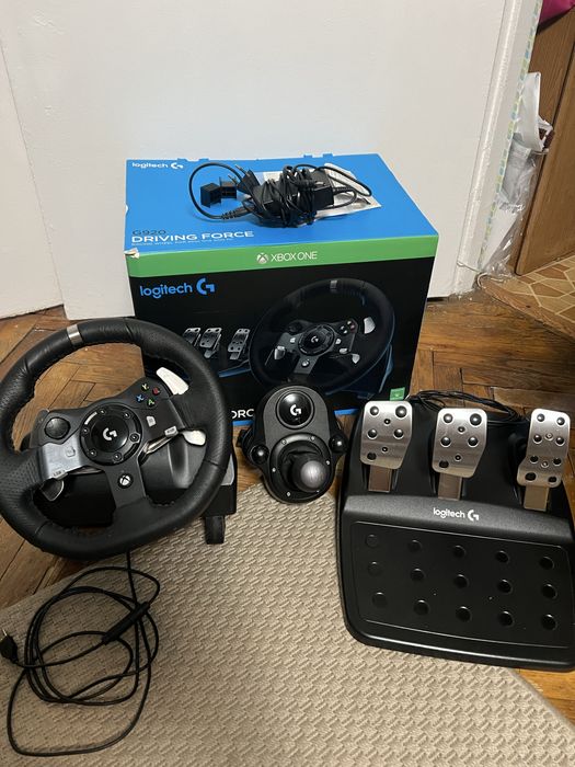 Кермо Logitech G920 Driving Force +к/п