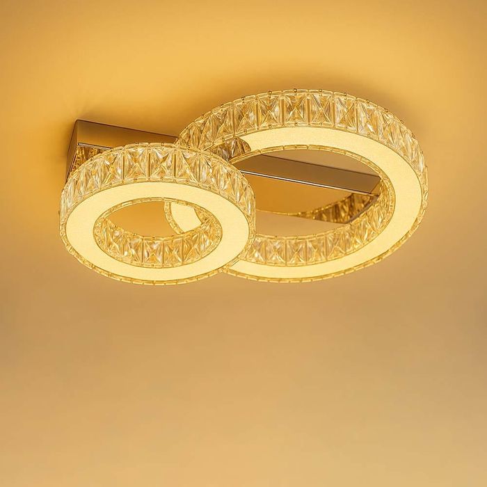 Люстра кришталева led