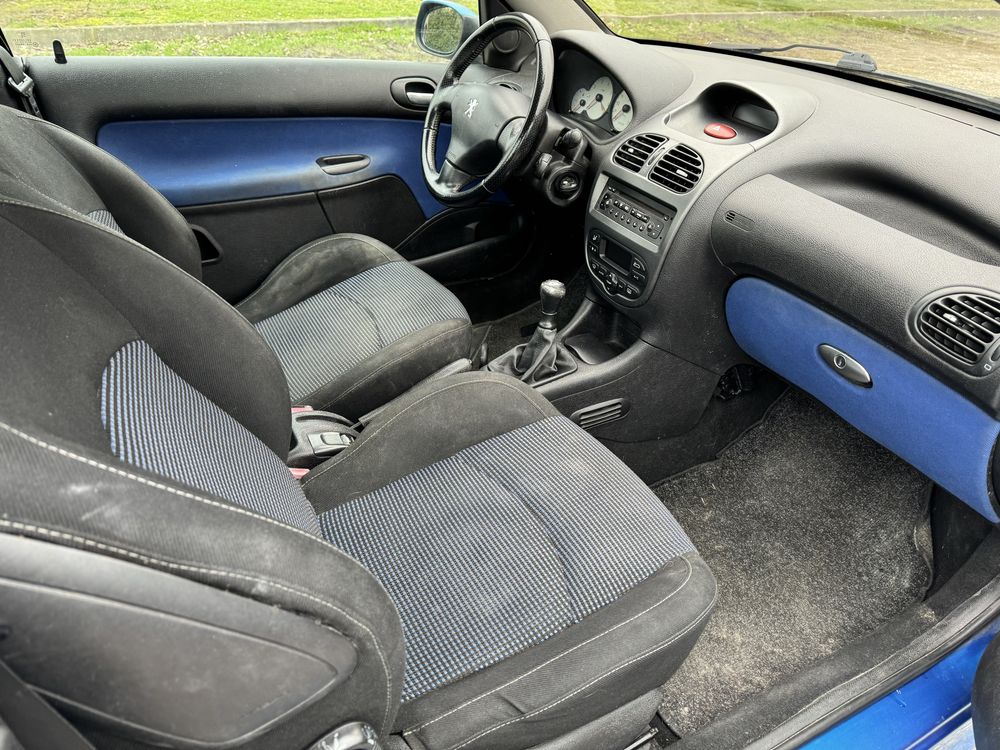 Peugeot 206 CC Cabrio Kabriolet Sprawny Do Jazdy Zarejestrowany